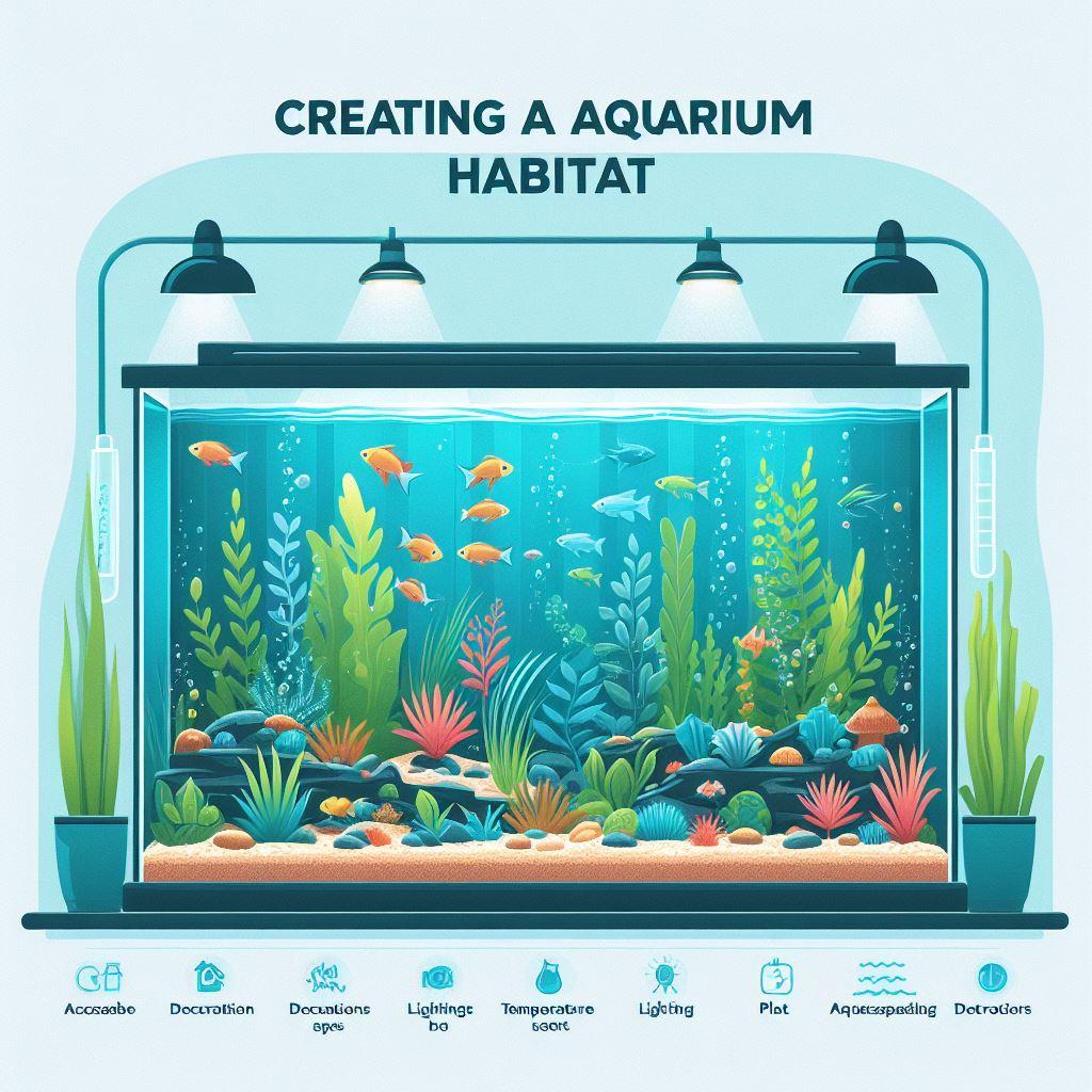 Creating an ideal aquarium habitat