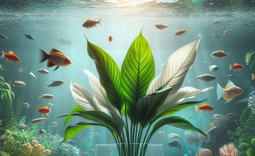 Aquarium Peace Lily: Thrive in Fish Tanks
